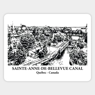 Sainte-Anne-de-Bellevue Canal - Québec Magnet